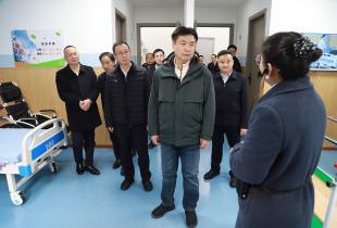 福建省人社厅厅长孔繁军来访